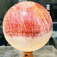 2530g Large Natural Rhodochrosite Quartz ball Crystal Sphere Mineral Healing picture