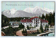 Štrbské Pleso Slovakia Postcard Tatra Hotel Mory Neu Csorba c1910 Antique picture