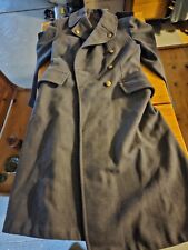 Ww2 Royal Canadian Air Force Wool Great Coat picture