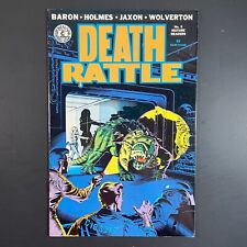 Death Rattle 5 SIGNED Denis Kitchen + Mike Baron 1986 Kitchen Sink Press Horror picture