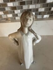 LLADRO FIGURINE, GIRL STRETCHING RETIRED IN 1999, #4872 With Original Box picture