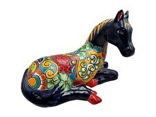 Talavera Horse Sculpture Large Mexican Pottery Folk Art Home Decor Garden 18