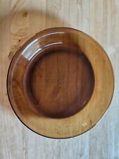 Vintage Fire King Amber Glass Pie Dish 9