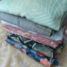 Available Kimono Komon 7 Pieces Remake Material For Practice Sold In Bulk picture