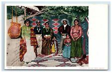 Fred Harvey Postcard Group of Navahoes Navajos Albuquerque NM New Mexico picture