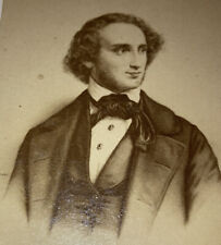 Antique German Composer Felix Mendelssohn CDV Photo Card E Neurdein picture