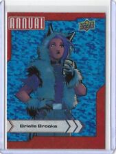 2022-23 Upper Deck Marvel Annual Brielle Brooks Blue Sparkle Blaster Exclusive picture