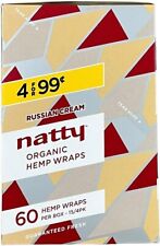 Natty Full Width Wraps 15 Packs Per Box 4 Wraps Per Pack (Russian Cream) picture