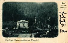 CPA AK Triberg - Black Forest Hotel with Waterfall GERMANY (906078) picture