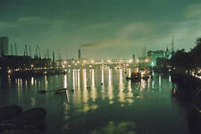 River Thames At Night 1968 picture