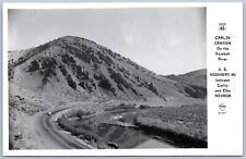 Postcard RPPC Nevada Carlin Canyon Humboldt River US Highway 40 Frashers R25 picture