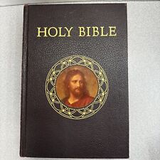 Holy Bible  Catholic Action Edition Illustrated  Vintage 1953 picture