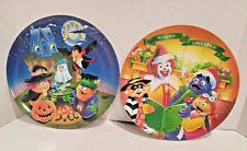Vintage McDonald’s Melamine Collector Plates 1995 Halloween/Christmas Set of 2 picture