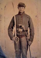 Master Series Collection Civil War Soldier Ninth-Plate Tintype C2728RP picture