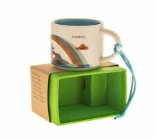 STARBUCKS YOU ARE HERE COLLECTION ORNAMENT HAWAII COLLECTIBLE 2 OZ MUG  picture