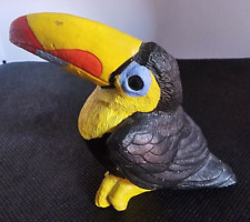 Vintage Toucan Hand Painted Ceramic Figurine picture