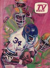 CHICAGO TRIBUNE TV WEEK TV GUIDE GALE SAYERS CHICAGO BEARS FOOTBALL/HR PUFNSTUF picture