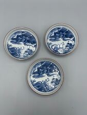 Vintage Japanese Kozan Gama Porcelain Sea Dragon Dish 4