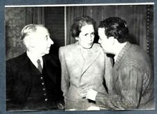 SPANISH GOVERNMENT HEAD ALVARO DE ALBORNOSZ & VICTORIA KENT 1940s Photo Y 153 picture