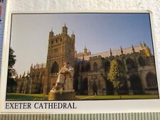 Postcard Exeter Cathedral Devon England picture