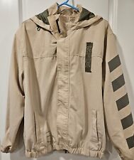Disney Star Command Jacket Costume Hooded Zip Up Size Medium Beige/Green picture
