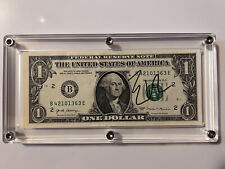 🔥Authentic Dollar Bill  Signed By Visionary Entrepreneur Elon Musk 🔥 picture