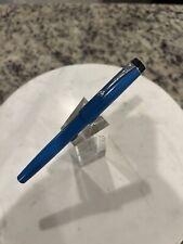 Parker Pen Big Red (Duofold) Pen in Bright BLUE, Never Used circa 1982, Brazil picture