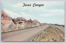 Wagon on the Rock Texas Canyon Arizona 1966 Chrome Postcard Highway picture