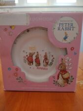 Wedgwood Beatrix Potter Peter Rabbit 3-Piece Nursery Set, 2018 Pink. EB7 picture