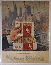 Vintage 1965 WHITE OWL Cigar NY Skyline World's Fair Large-Format Magazine Ad picture