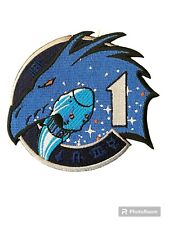 Authentic SPACEX NASA CREW-1- Original AB Emblem ISS 4.25