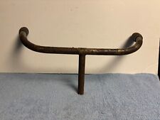Antique 1890's / 1900's Circa Safety Bicycle Stationary Handlebars with Grips. picture