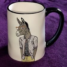 Hipster Donkey Stoneware Mug 16oz Anthropomorphic Signature Housewares Coffee picture