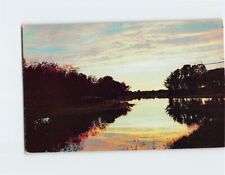 Postcard Summer Sky Mirrored in the Shining Glow of Sunset on the Waters picture