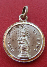 RARE OUR LADY OF UJUE / SACRED HEART OF JESUS OLD RELIGIOUS MEDAL picture
