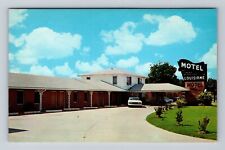 Natchitoches LA-Louisiana, Motel Louisiana, Advertising Antique Vintage Postcard picture