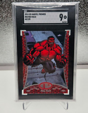 2014 UD Marvel Premier Red Hulk #49/199 Card SGC 9 MT Rage Unleashed🔴 picture