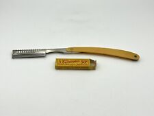 Vintage WECK HAIR SHAPER RAZOR - E. Weck & Co, NYC & 4 extra blades picture