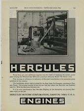 1927 Hercules Motors Co. Ad: Wheland Saw Mill Powered by Model G Power Unit picture