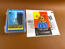 1983 TOPPS STAR WARS RETURN OF THE JEDI SERIES 2 COMPLETE 88 SET  & WRAPPER +EX picture