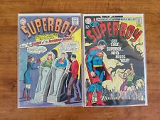 SUPERBOY DC Comics Lot 2 Books 123, 157 Silver Age 1960s W1 picture