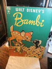 FOUR COLOR #186 (1948) Walt Disney's Bambi Dell Golden Age Comics picture