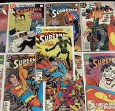 SUPERMAN #1 - 226 650-714 0 DC COMIC BOOK LOT FULL SERIES 291 ISSUES JOHN BYRNE picture
