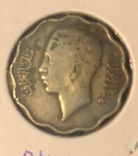 1938 IRAQ  4 Fils Copper-Nickel Coin-21MM-Ghazi I-KM#105a picture