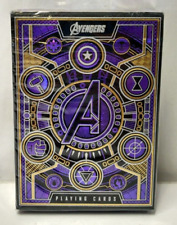 Theory11 Avengers of the Infinity Saga Purple Playing Cards New picture