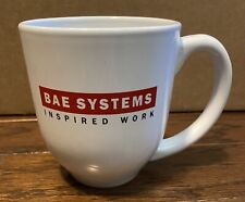 BAE Systems Logo Coffee Mug Cup - White - Security & Defense picture