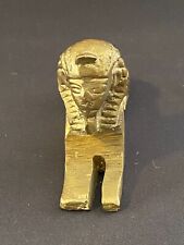 Rare Vintage 1960's Brass Sphinx Figurine from the Middle East picture
