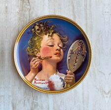 Norman Rockwell Plates Set of 4 Limited Edition Authentic picture