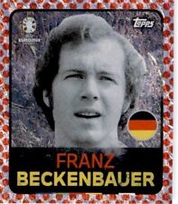 Topps EURO EM 2024 Germany - Complete Set: All 100 Red Parallel Stickers - RARE picture
