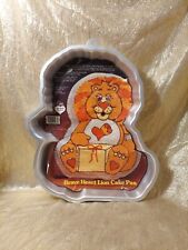 Vintage 1984 Wilton Brave Heart Lion Care Bear Cousins Cake Pan Mold 2105-3197 picture